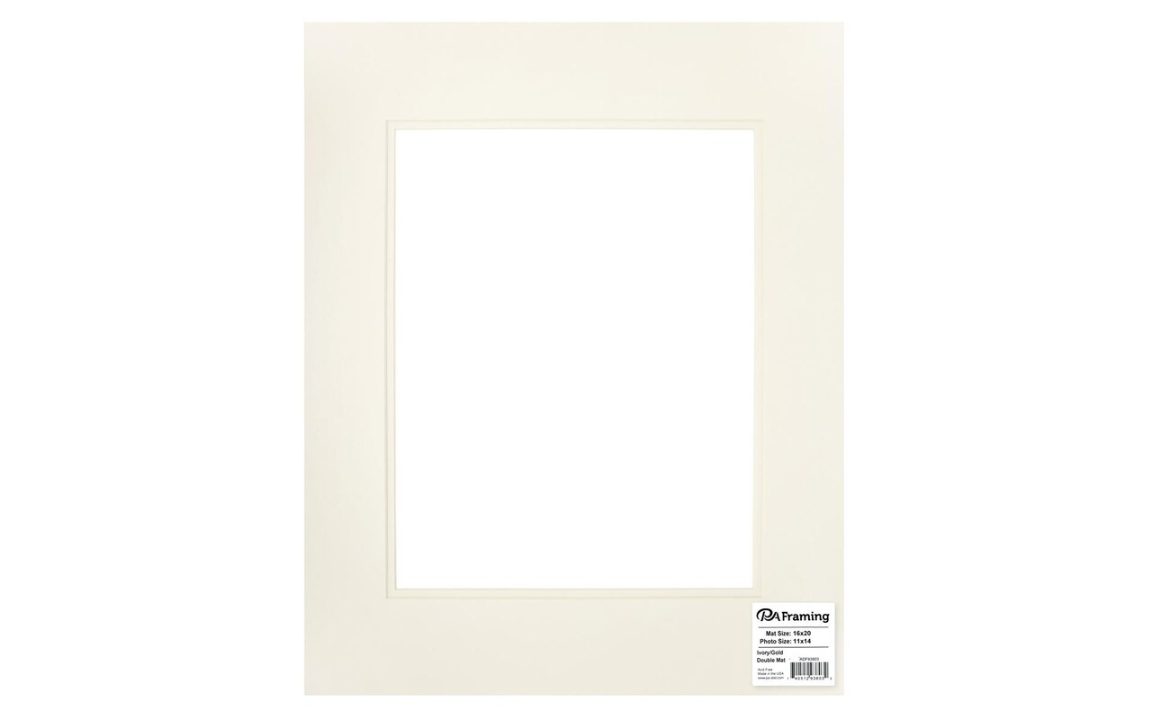 16x20 mat with 11x14 shop opening michaels
